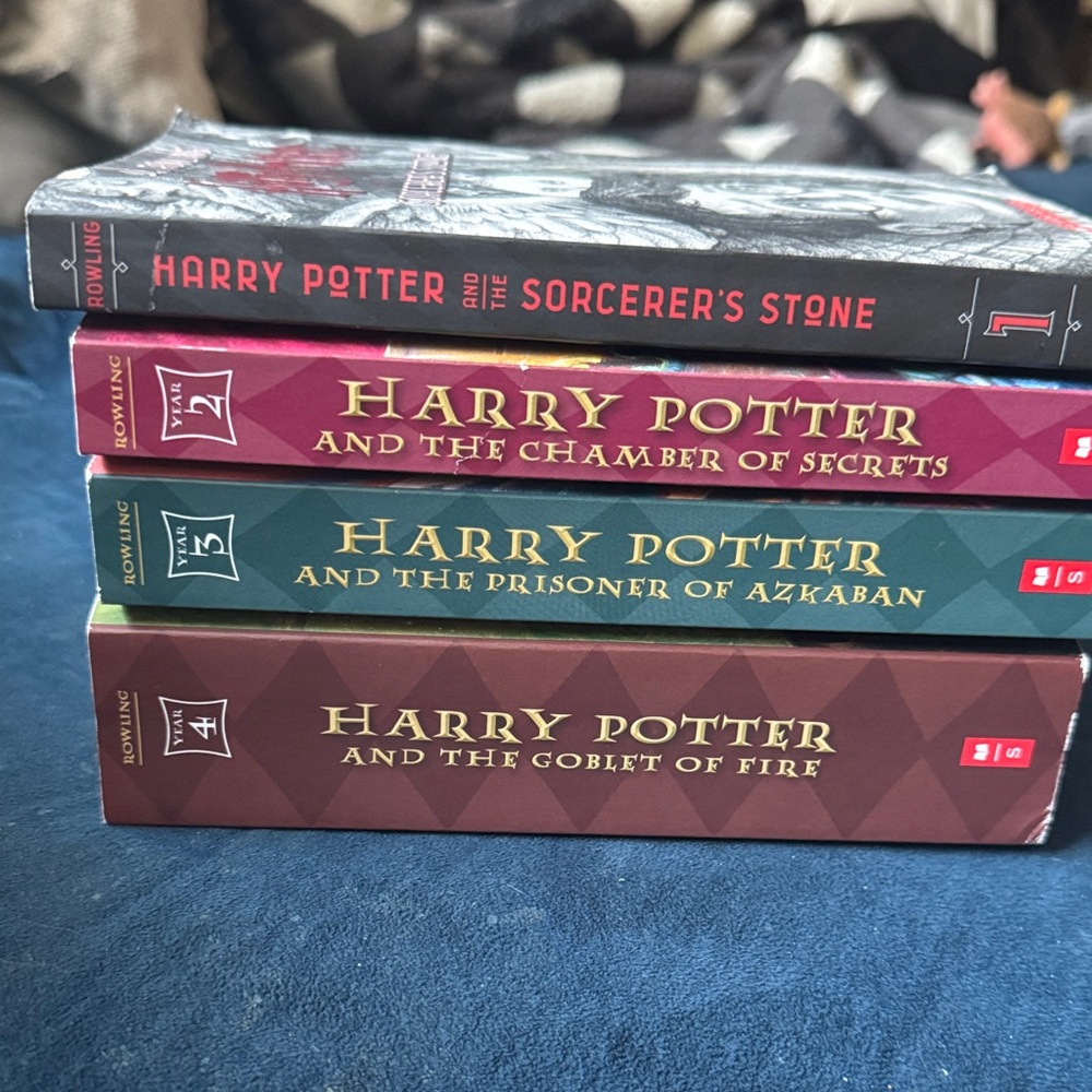 Harry Potter books 1-4‎